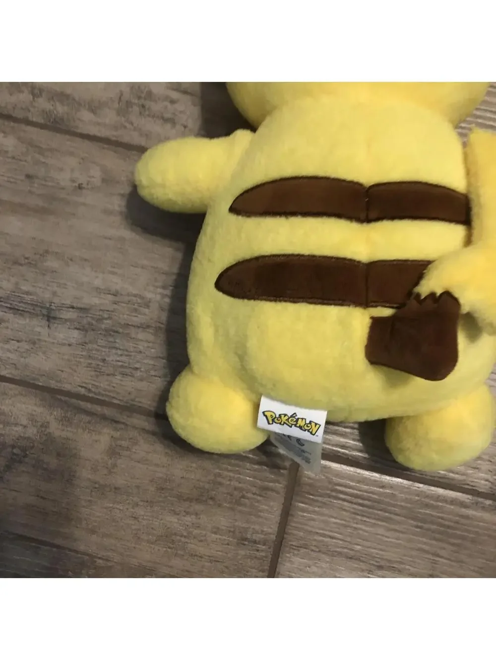 Large Pokemon Pikachu Build A Bear Workshop Yellow‎ Plush Stuffed Toy 16”